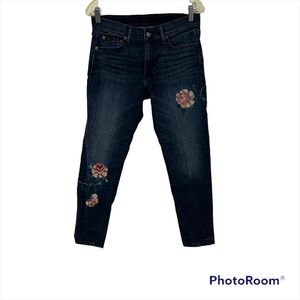 Polo Ralph Lauren Tompkins Skinny Crop Flowers Size 29